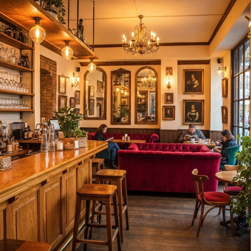 Wren Cafe interior